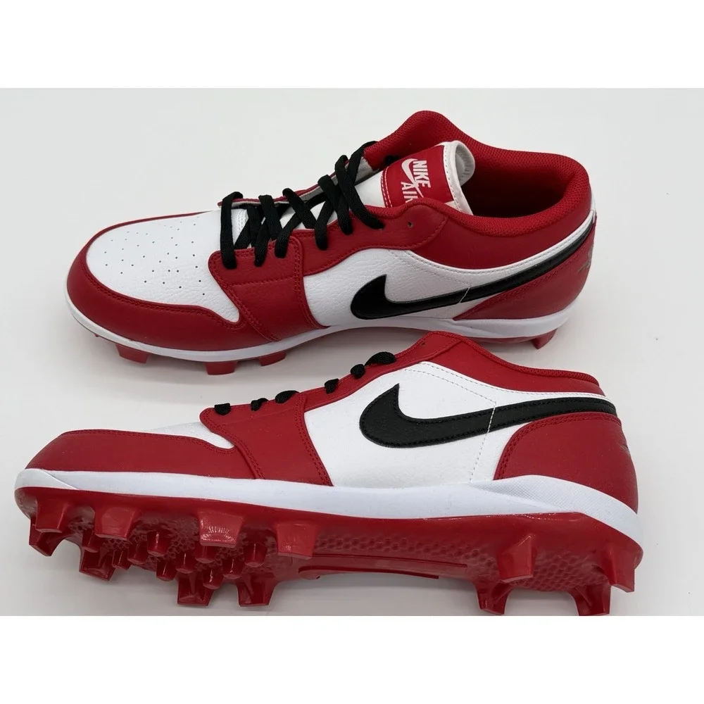 Size 14 *BUY AUTHENTIC* Nike Jordan 1 Retro MCS Low BRED CJ8524-611 No Box Lid